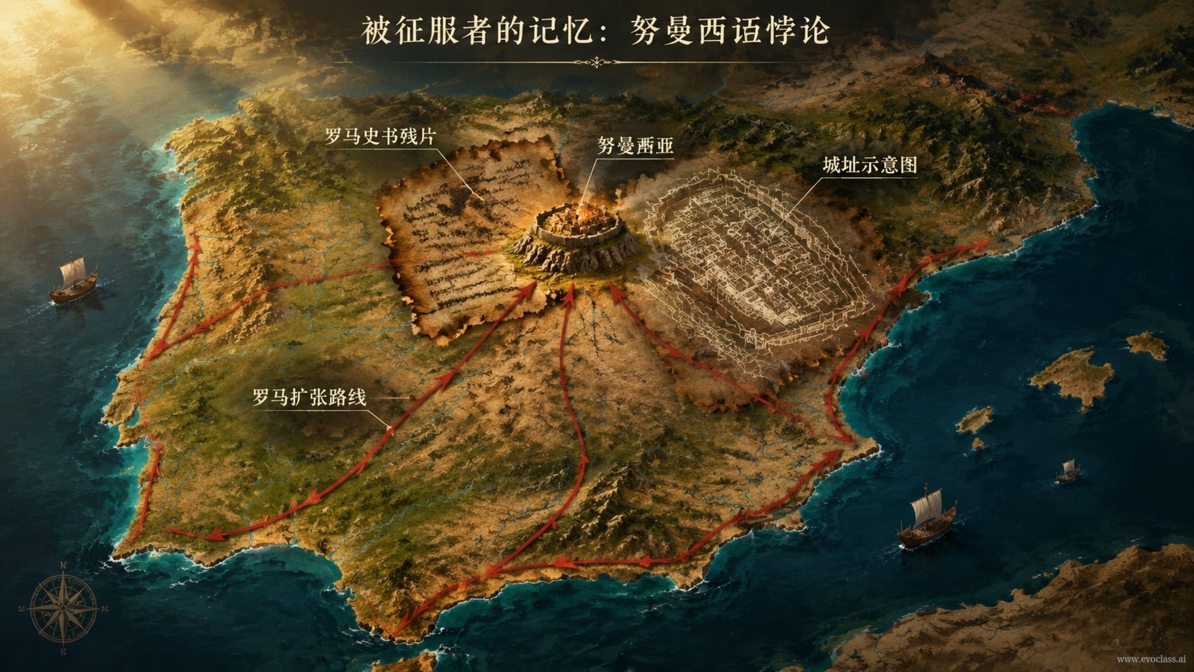 被征服者的记忆:努曼西亚悖论